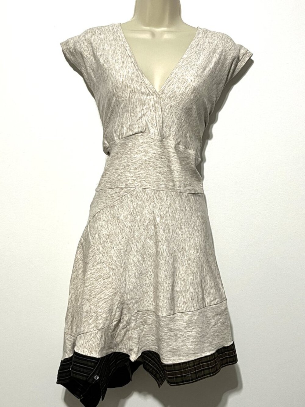 Handmade Avant Garde Dress S/M Asymmetrical Artsy Gallery Studio Indie Canada